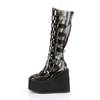DemoniaCult - SWING815C Bottes de plateforme - Noir Product image